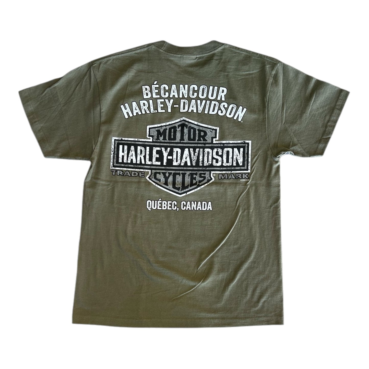H-D B&S OUTLINE TEE
