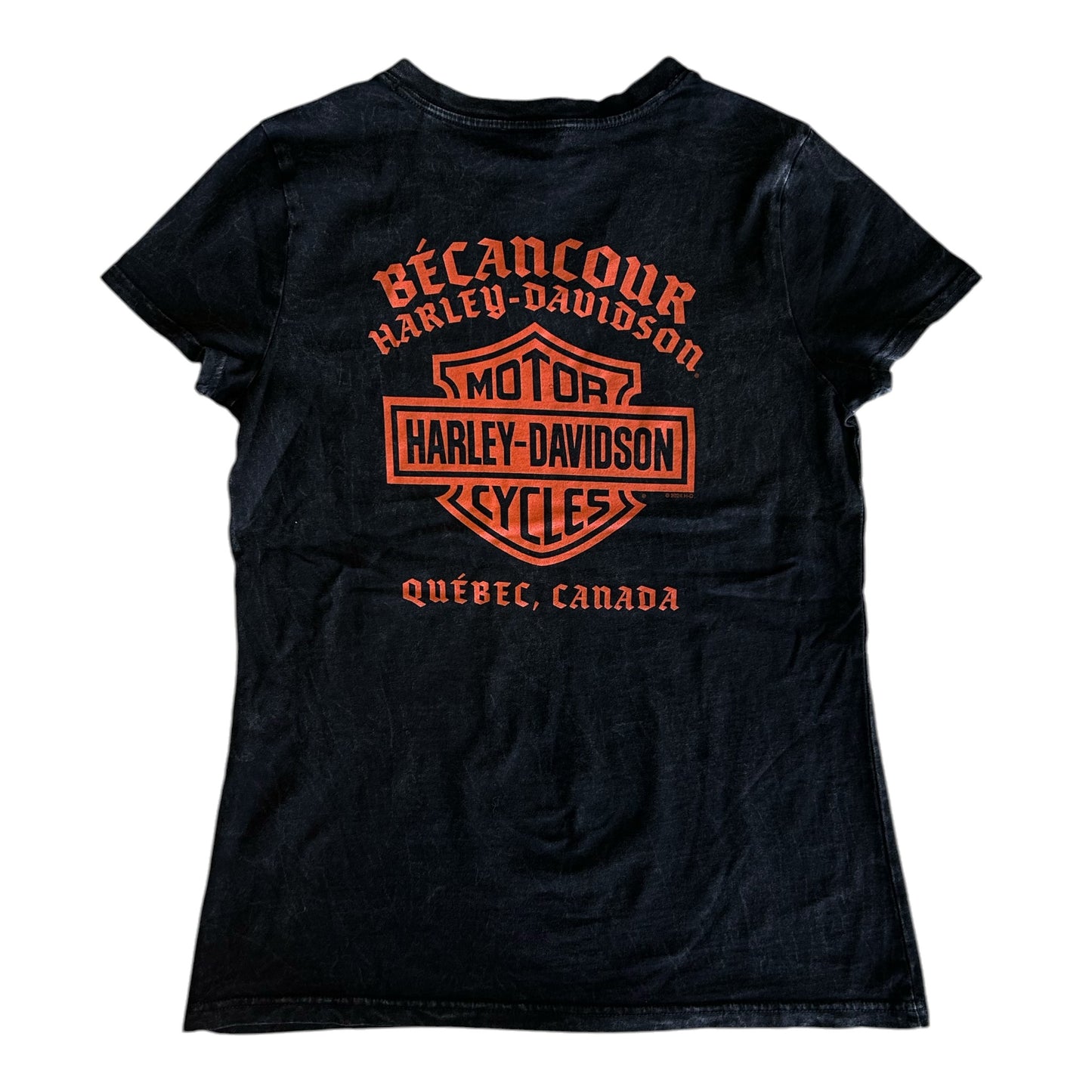 MORE THAN A MACHINE DYED V-NECK TEE