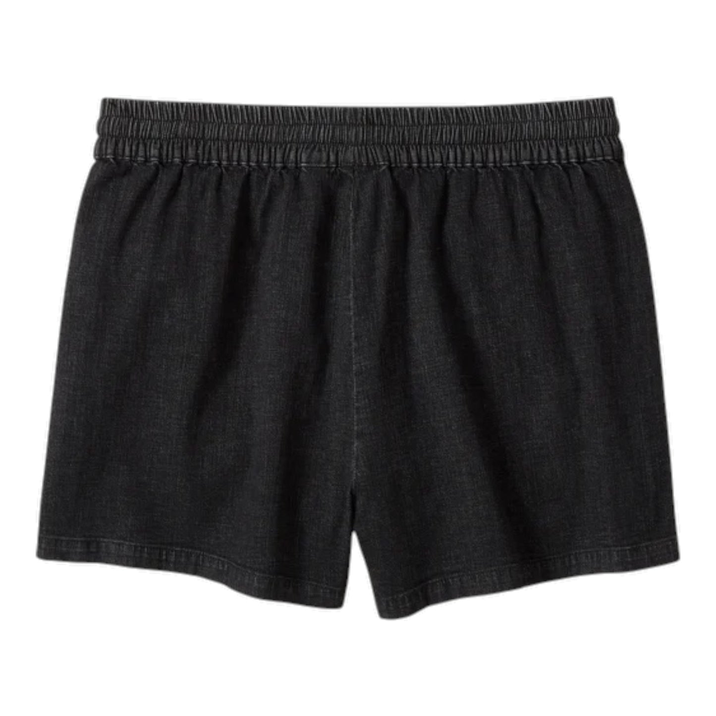 ESSENTIAL DENIM SHORT - BLACK