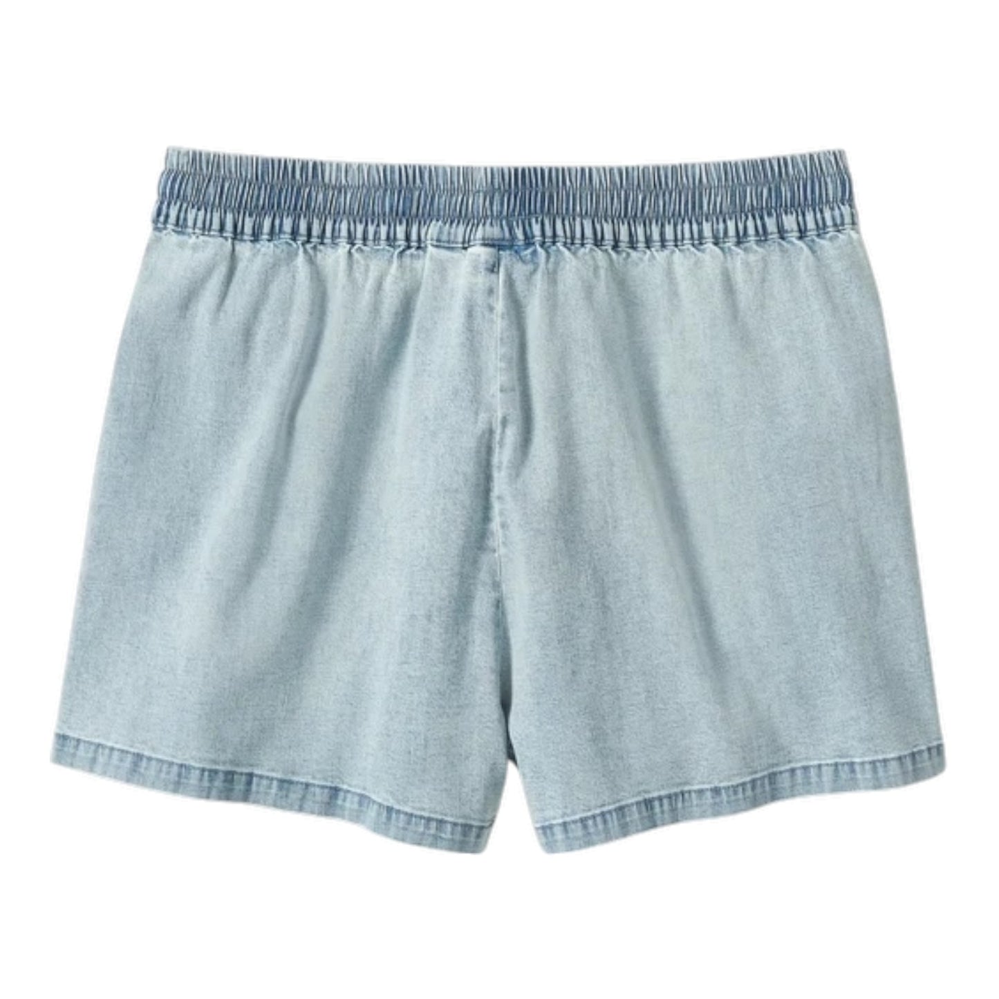 ESSENTIAL DENIM SHORTS - LIGHT BLUE