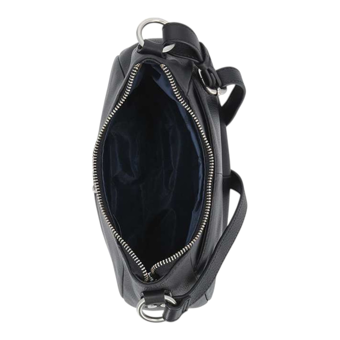 DOUBLE STUDDED CROSSBODY - BLACK