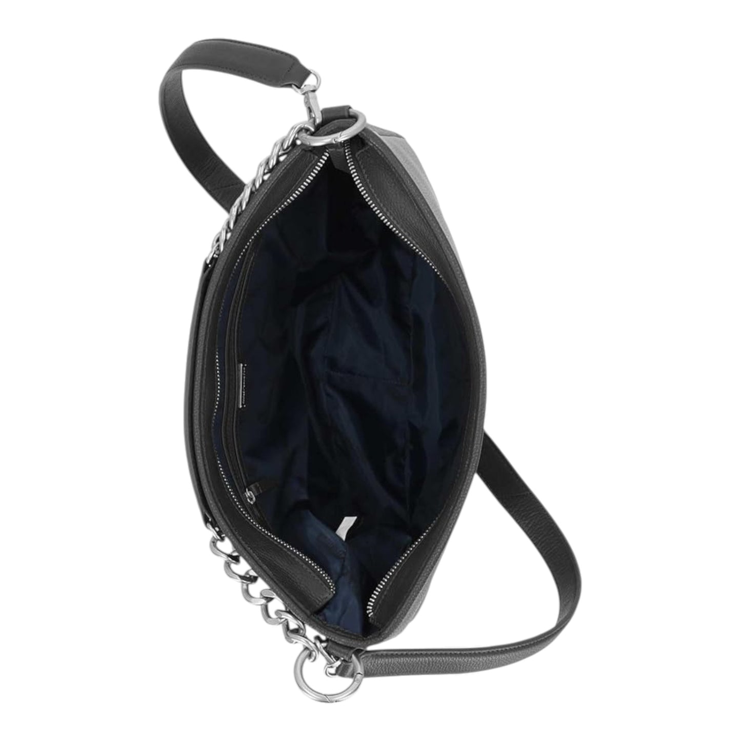 ICONIC B&S CHAIN HOBO - BLACK