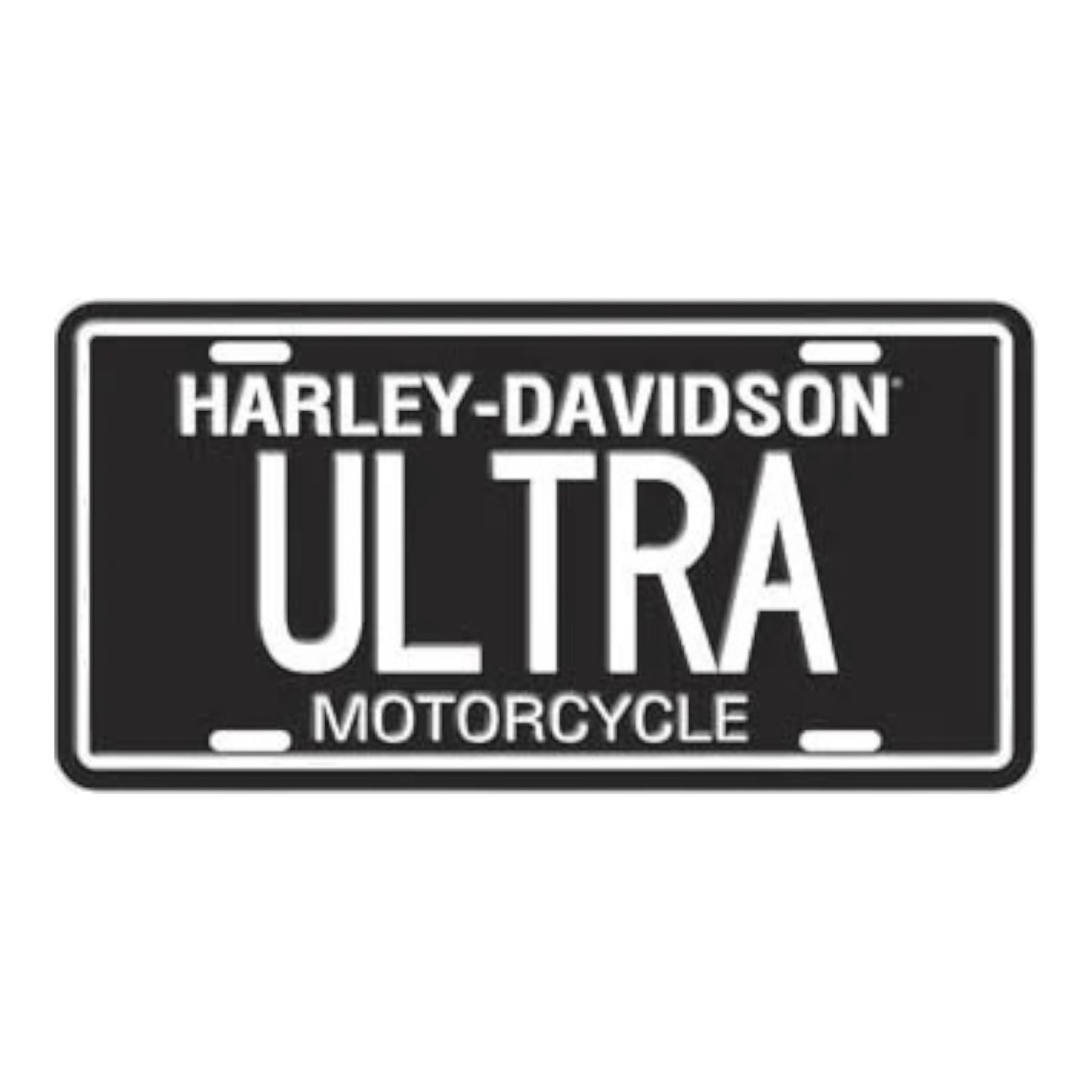 H-D ULTRA LICENSE PLATE