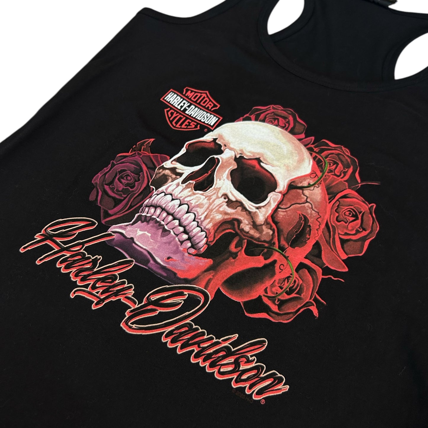 HD PETALS TANK - BLACK