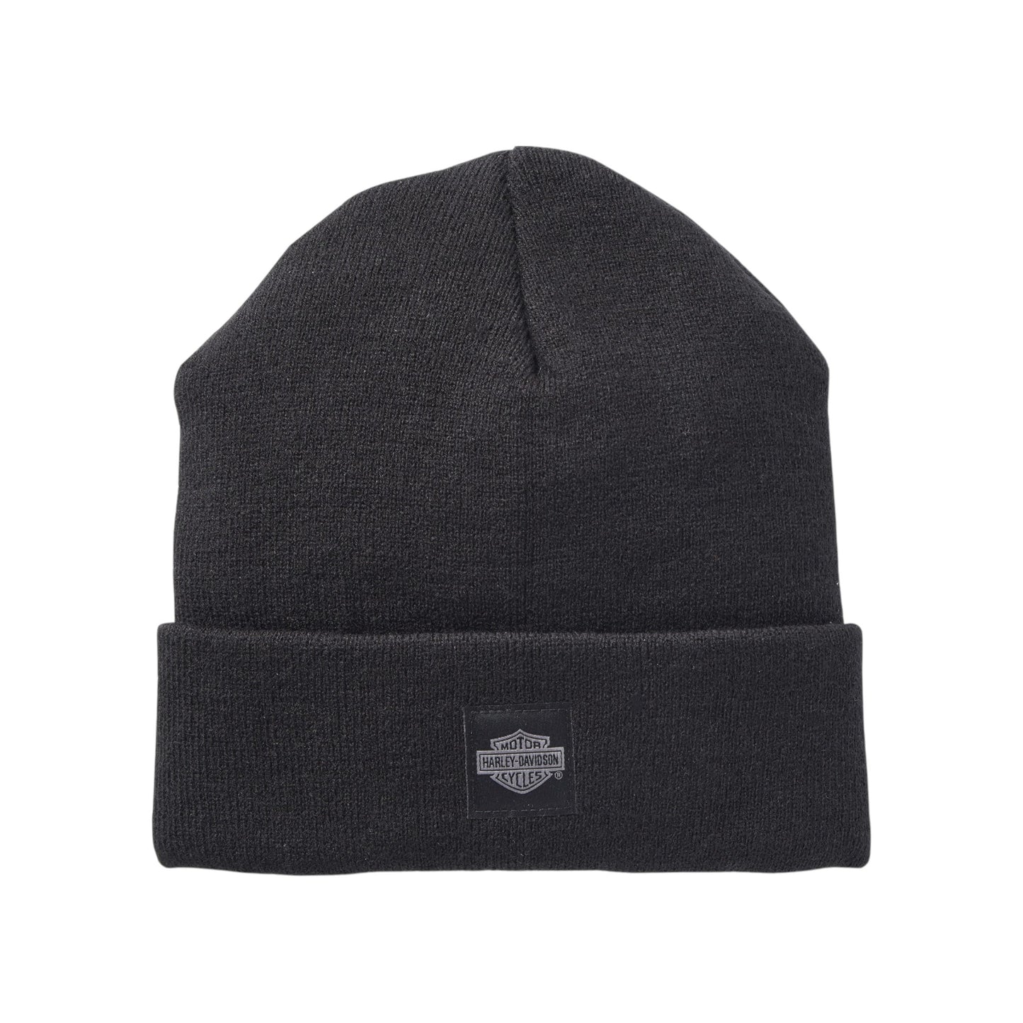 HARLEY-DAVIDSON BEANIE KNIT HAT FOREVER HARLEY - BLACK