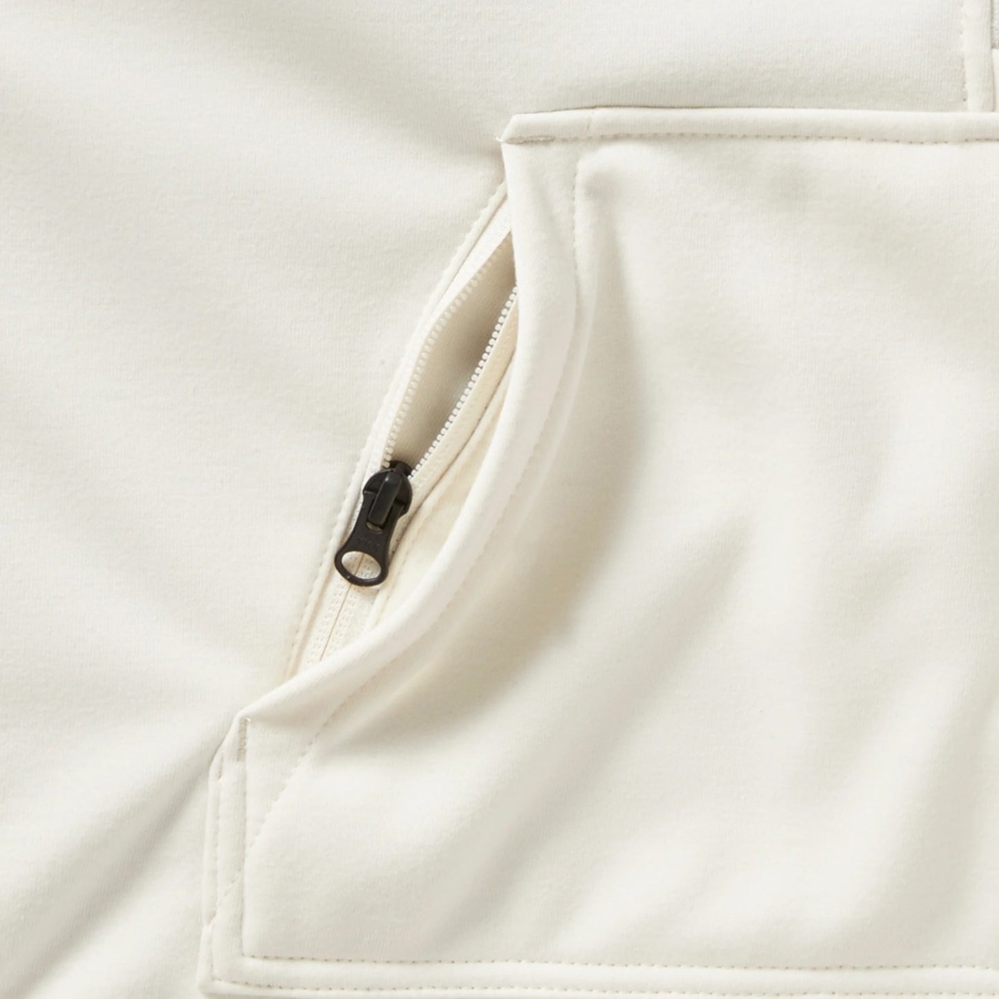 H-D BREAKOUT DEFLECTOR HALF ZIP RIDING FLEECE - WHITE