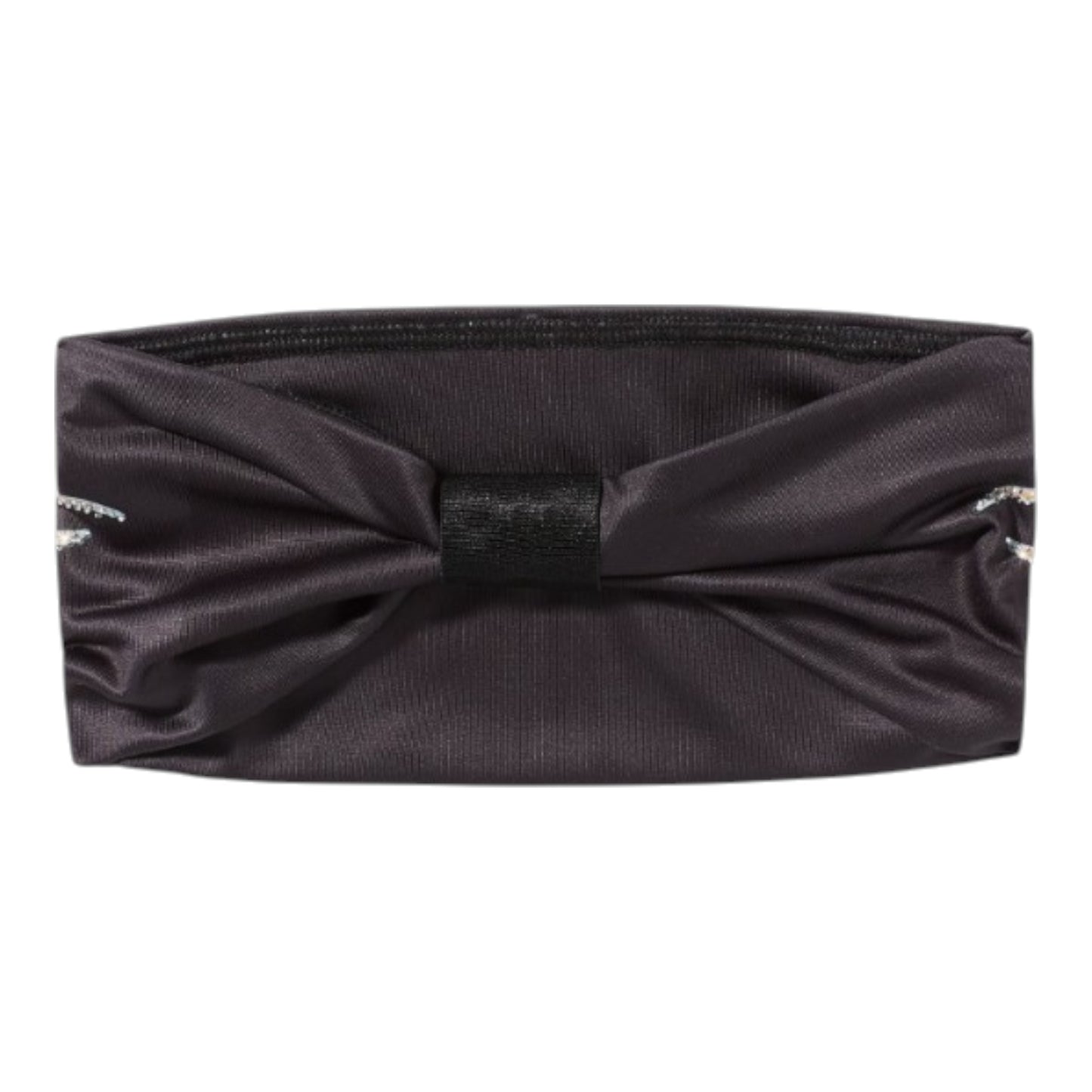 VINTAGE FLAMES HEADBAND - BLACK