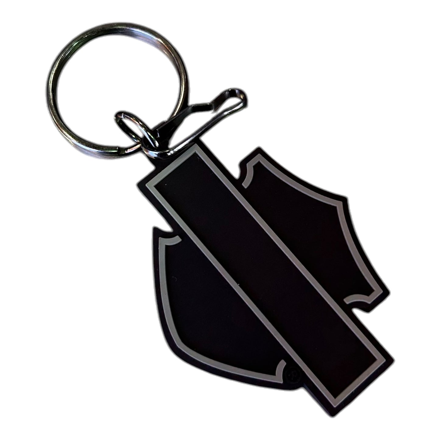 HD KEYCHAIN PVC SILOUETTE BLACK