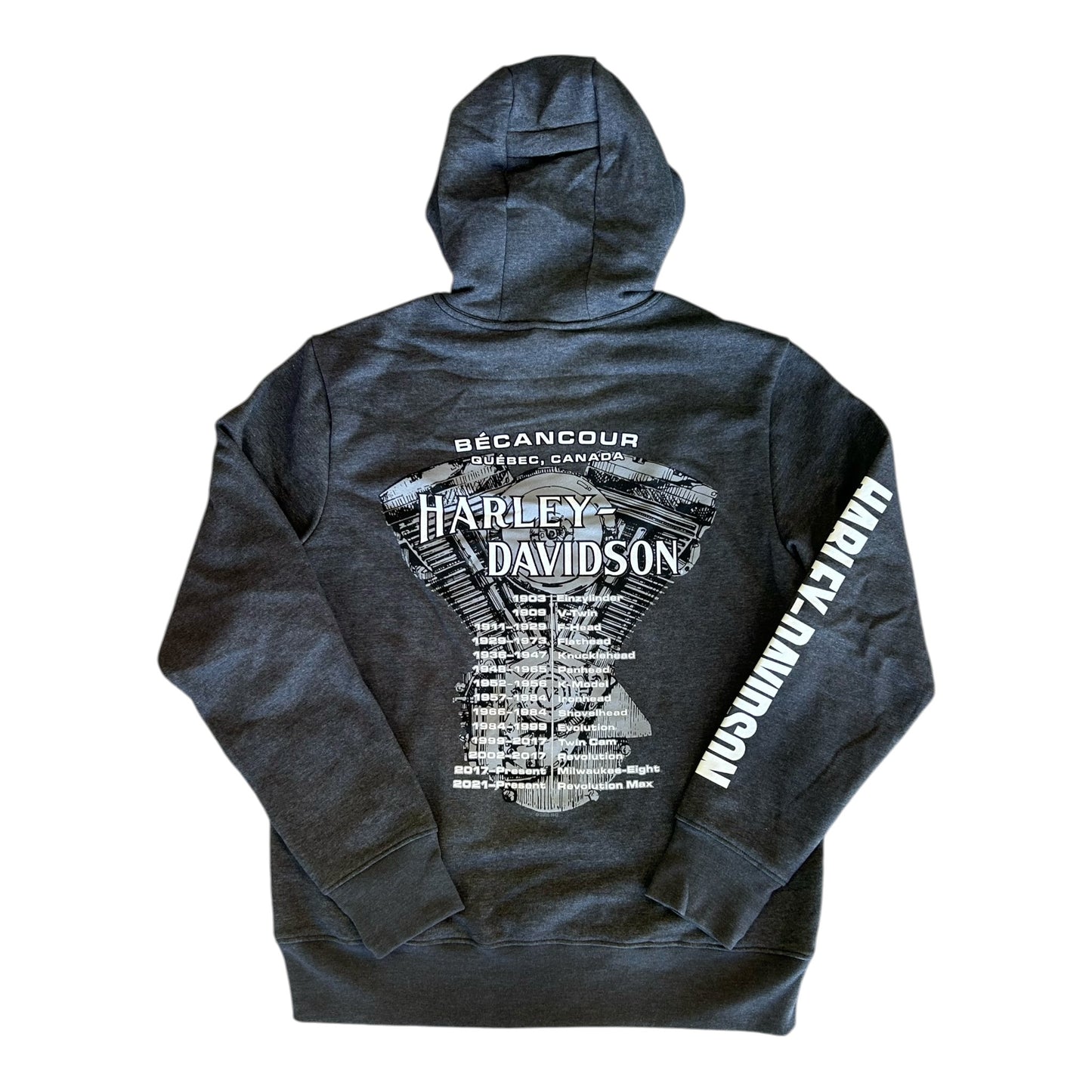 HD BANDANA B&S HOODIE - GREY