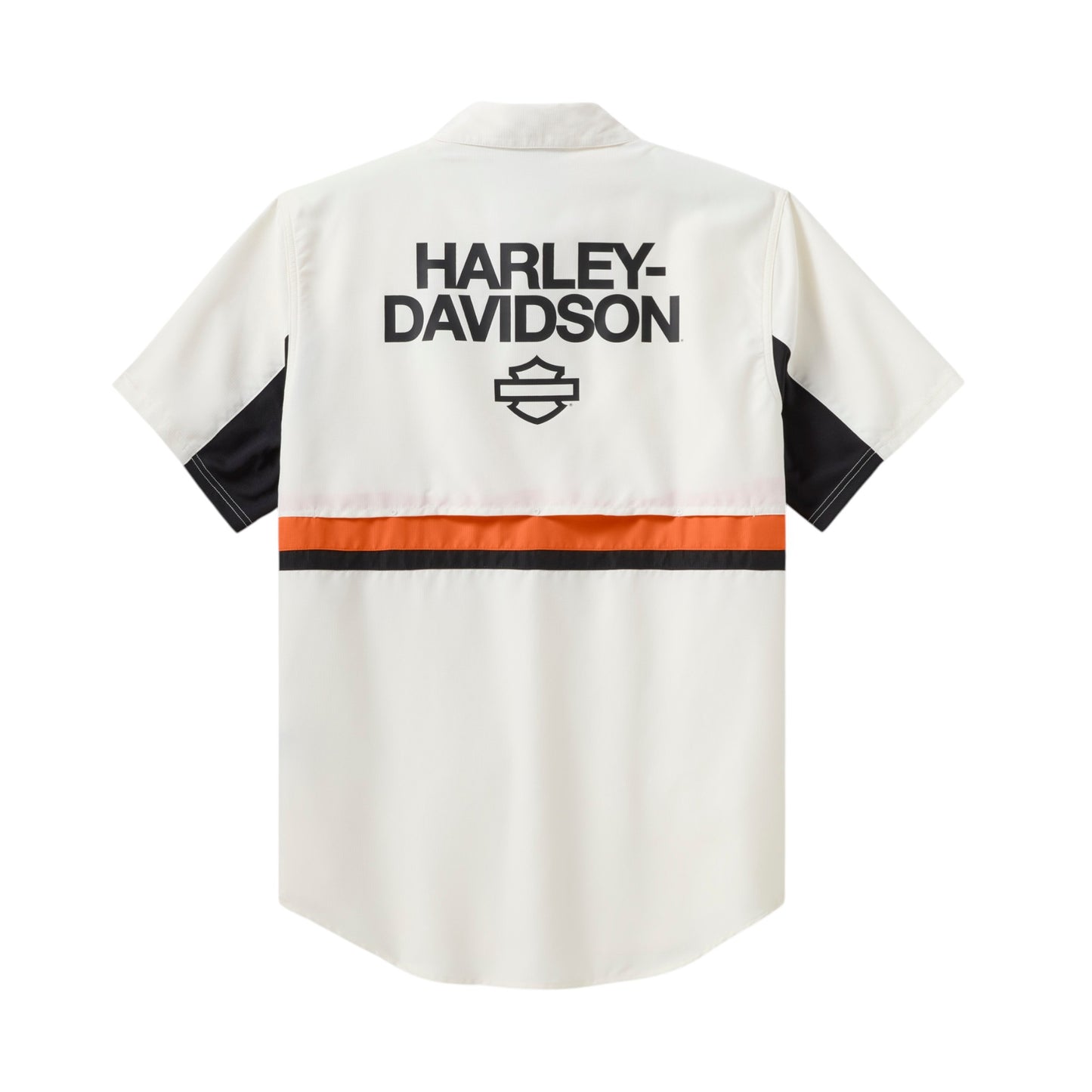 H-D TECH VENTED SHORT SLEEVE SHIRT - WHITE