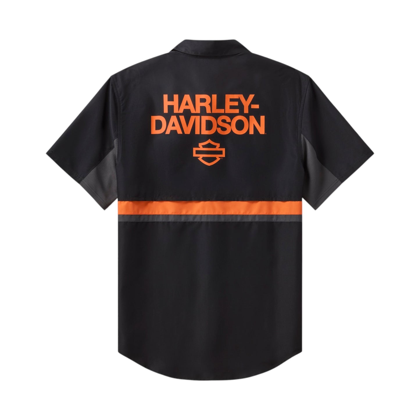 H-D TECH VENTED SHORT SLEEVE SHIRT - BLACK