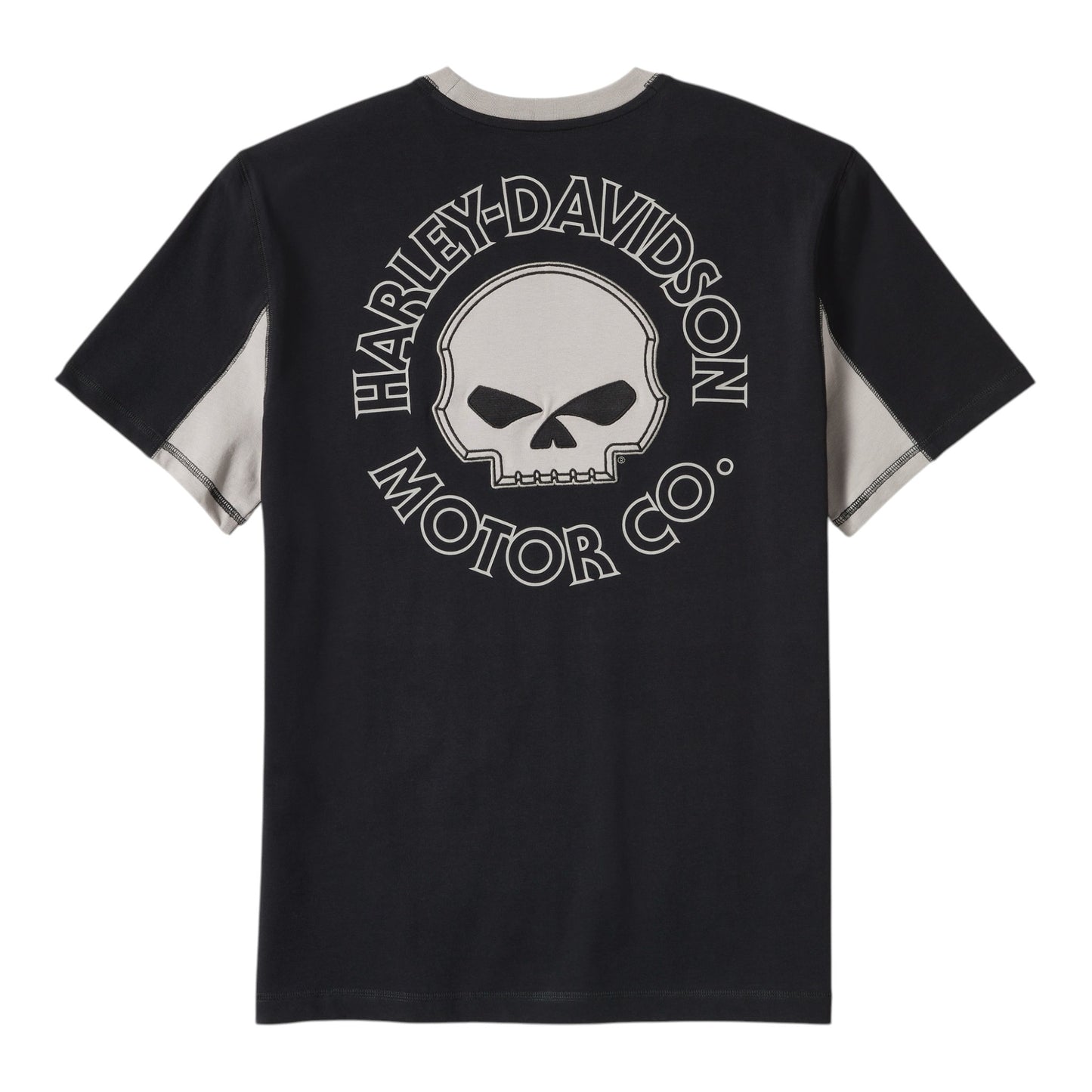 WILLIE G SKULL COLORBLOCK SHORT SLEEVE TEE