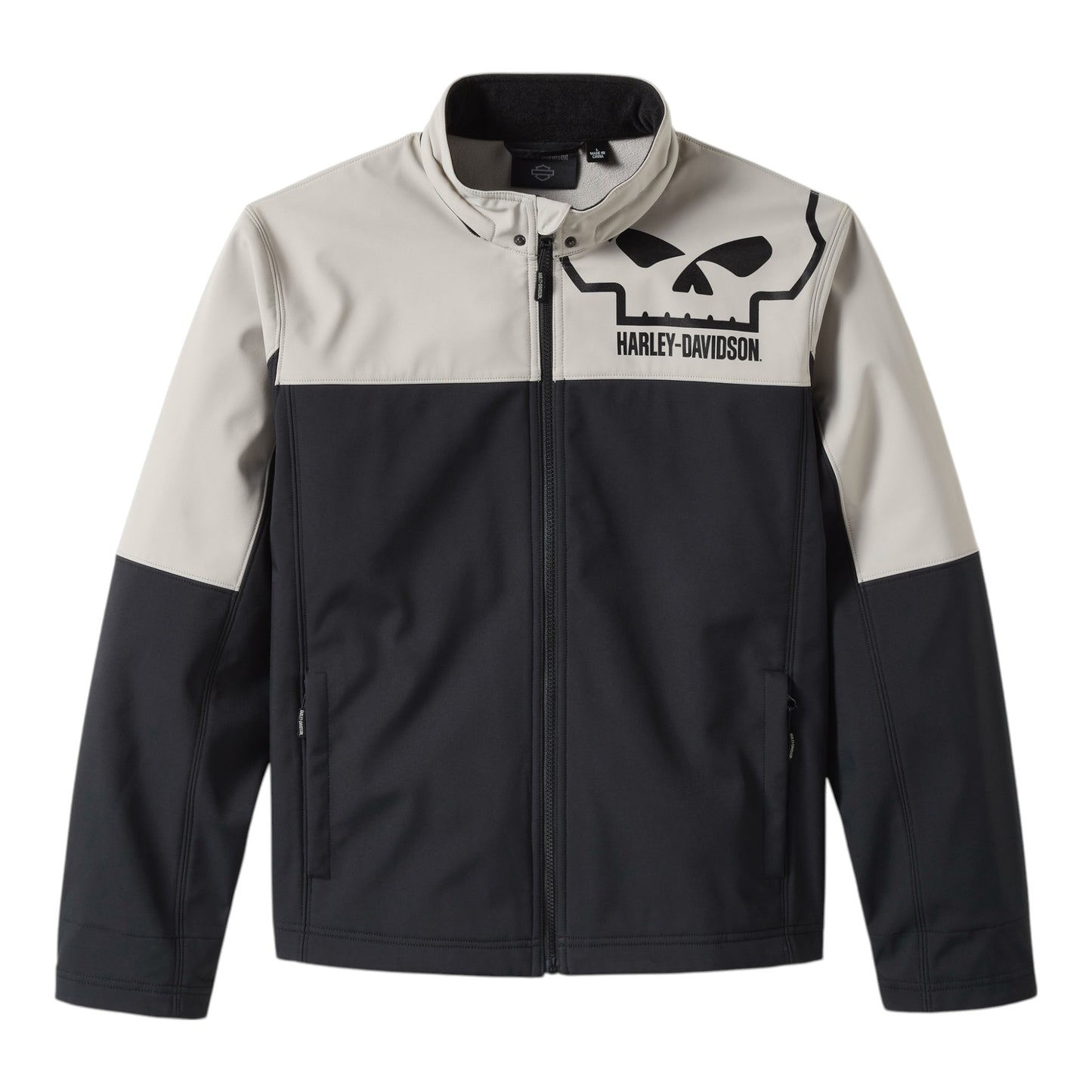 WILLIE G SKULL WATER REPELLENT SOFTSHELL JACKET