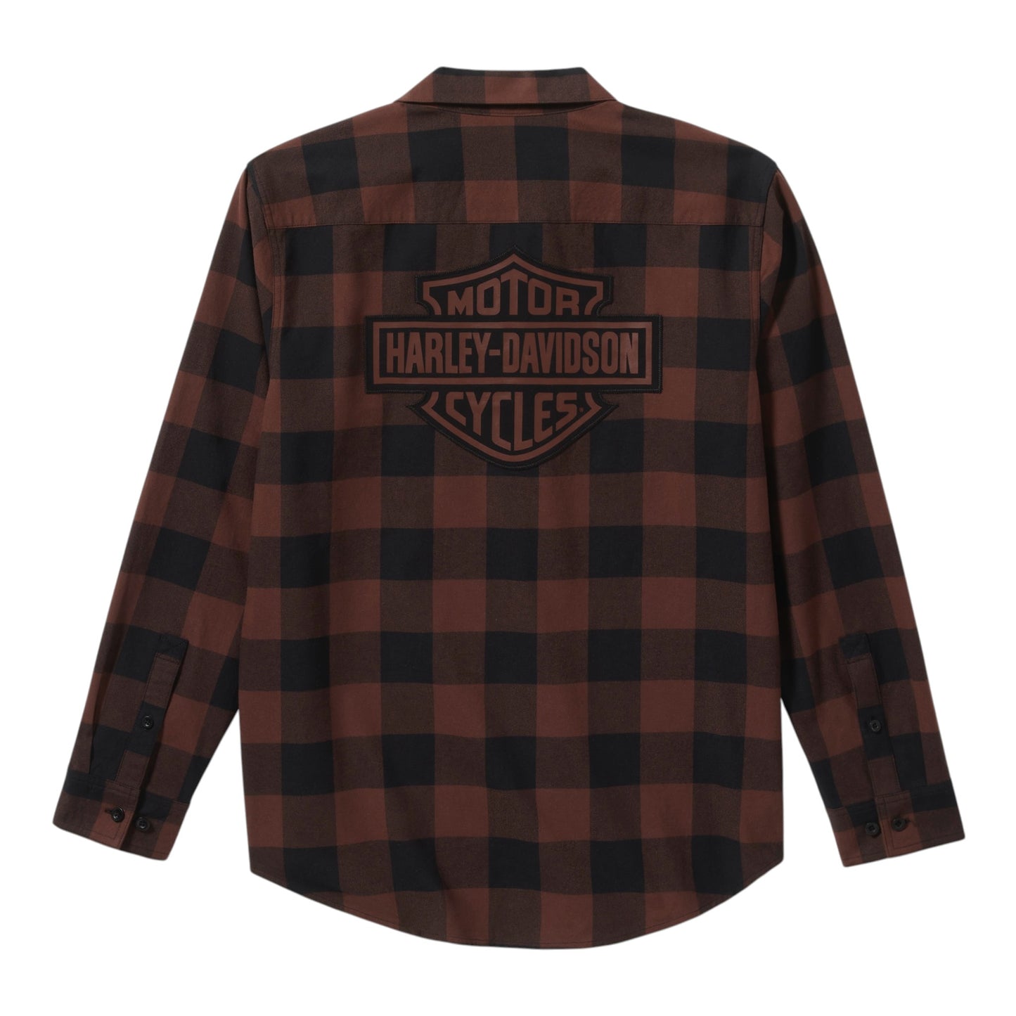 BAR & SHIELD BUFFALO CHECK FLANNEL - BROWN