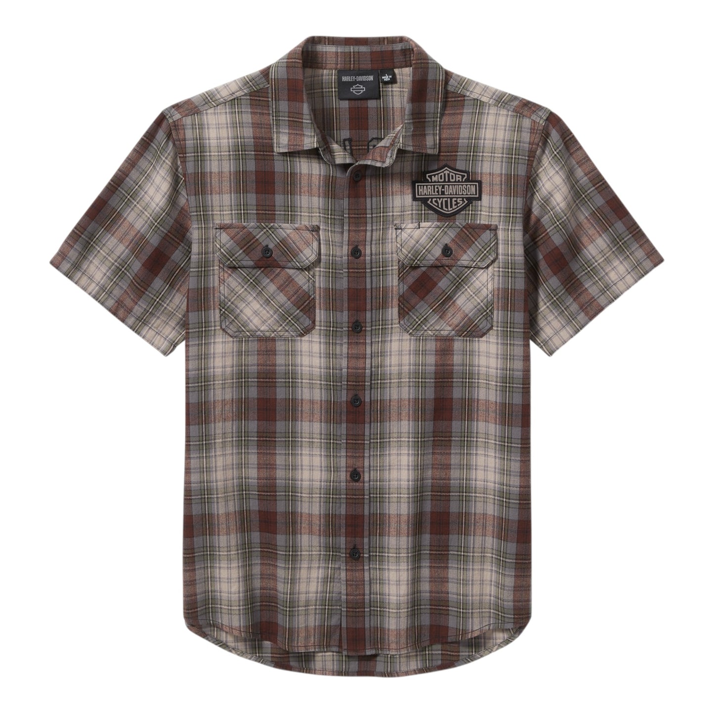 RACER FONT YARN DYE PLAID SHIRT