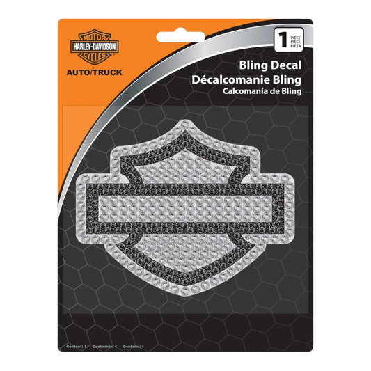 H-D B&S LOGO FULL BLING DECAL