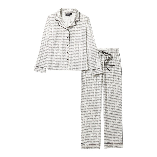 HARLEY-DAVIDSON BUTTON FRONT PAJAMA SET