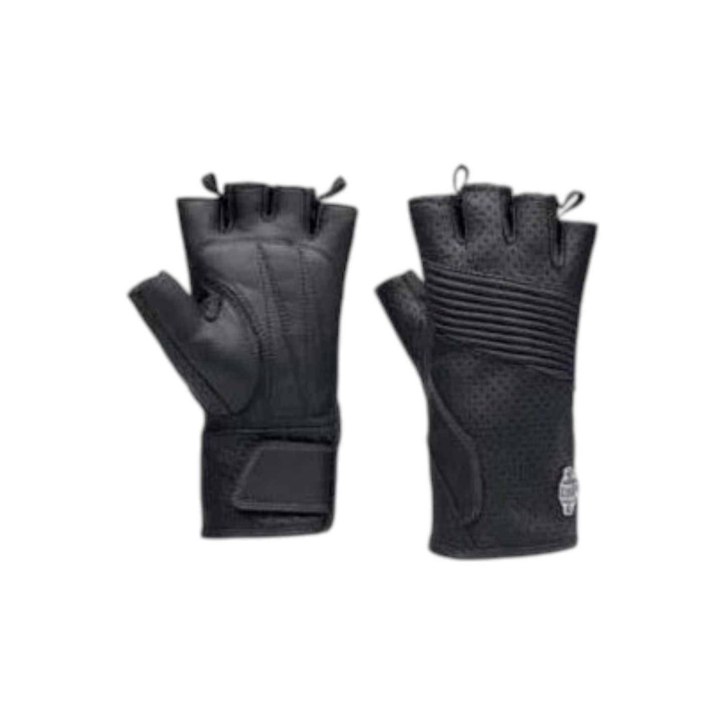 FINGERLESS LEATHER GLOVES