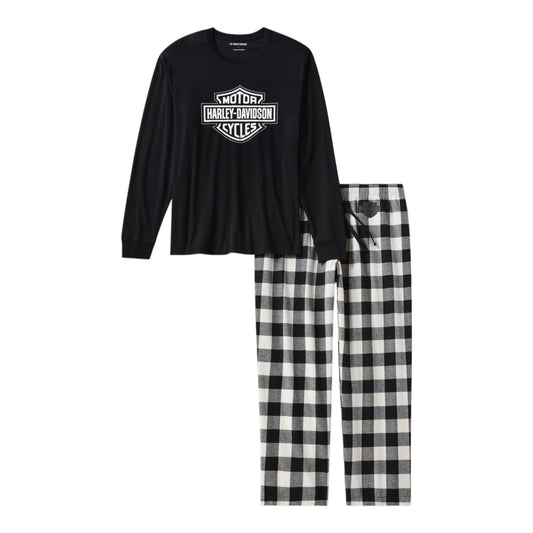 B&S BUFFALO CHECK PAJAMA SET