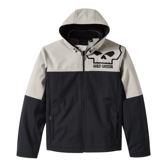 WILLIE G SKULL WATER REPELLENT SOFTSHELL JACKET