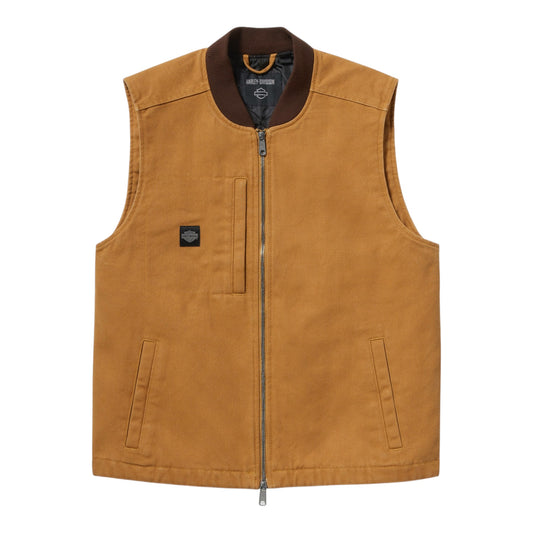 HERITAGE MECHANICS VEST - HICKORY