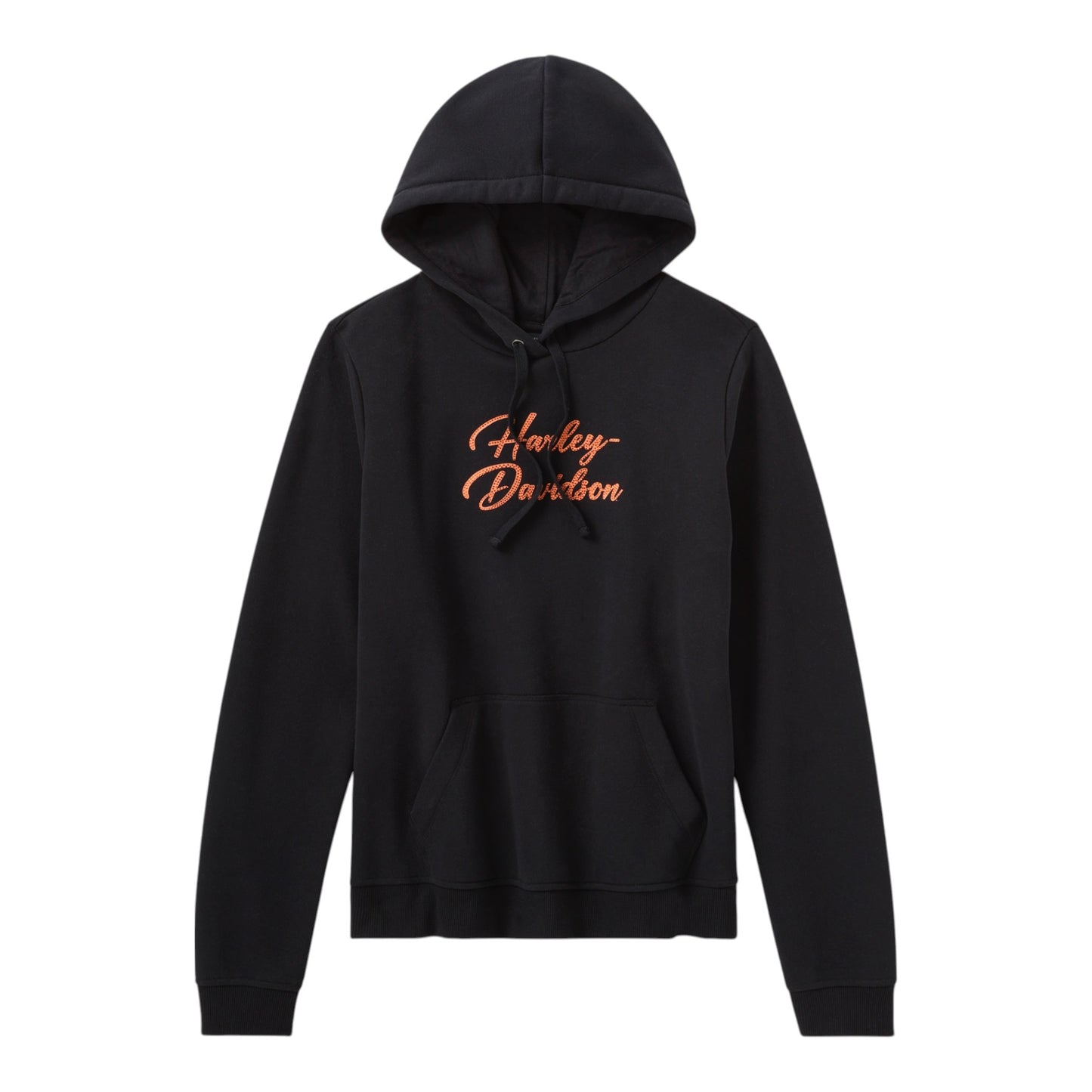 ESSENTIAL BLING PULLOVER HOODIE - BLACK