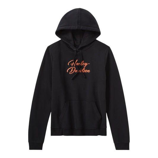 ESSENTIAL BLING PULLOVER HOODIE - BLACK