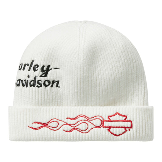 VINTAGE FLAME CUFFED BEANIE