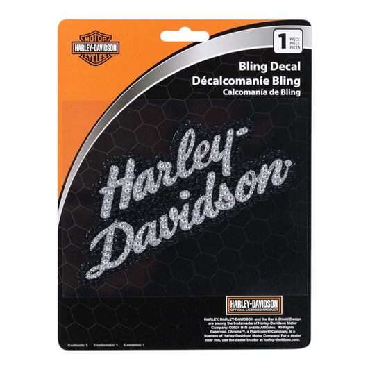 H-D SCRIPT FULL BLING DECAL