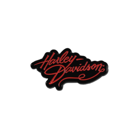 PIN HARLEY GAL TEXT