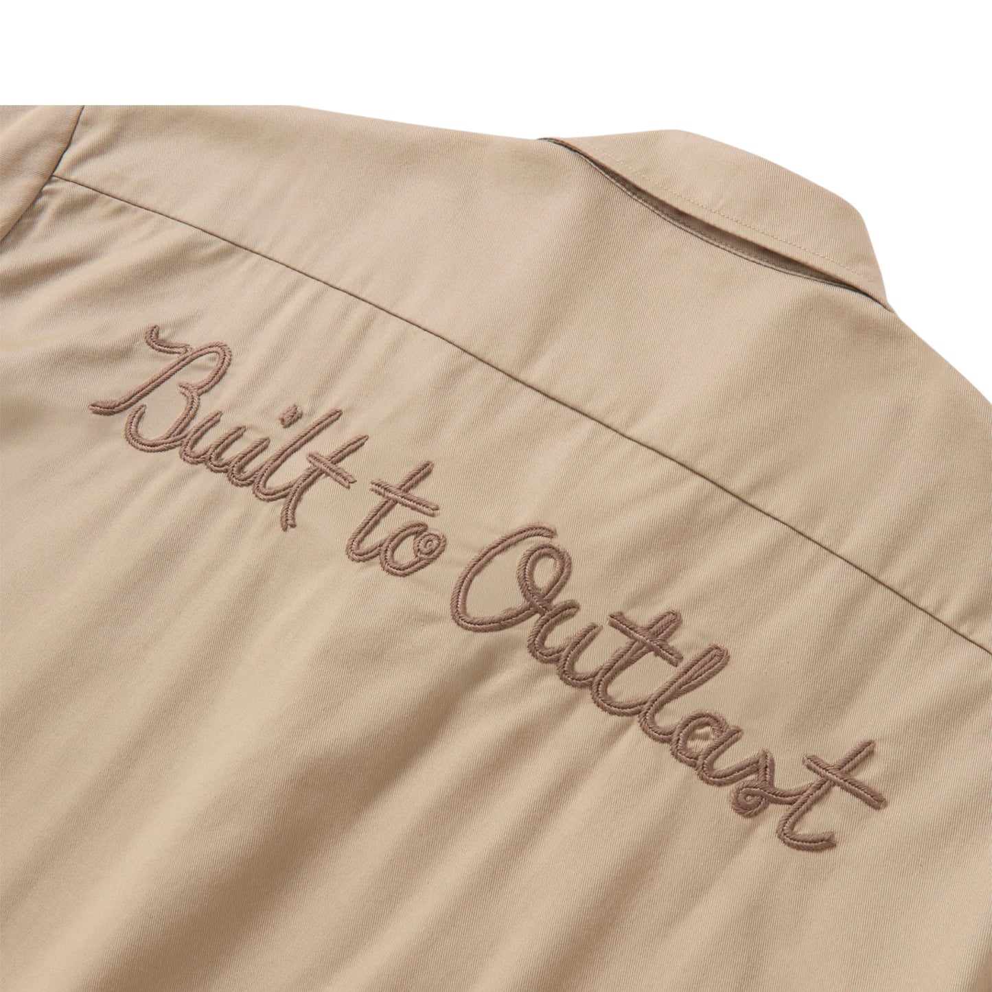 MEN'S DICKIES X HD BUILT TO OUTLAST WORK SHIRT - TAN