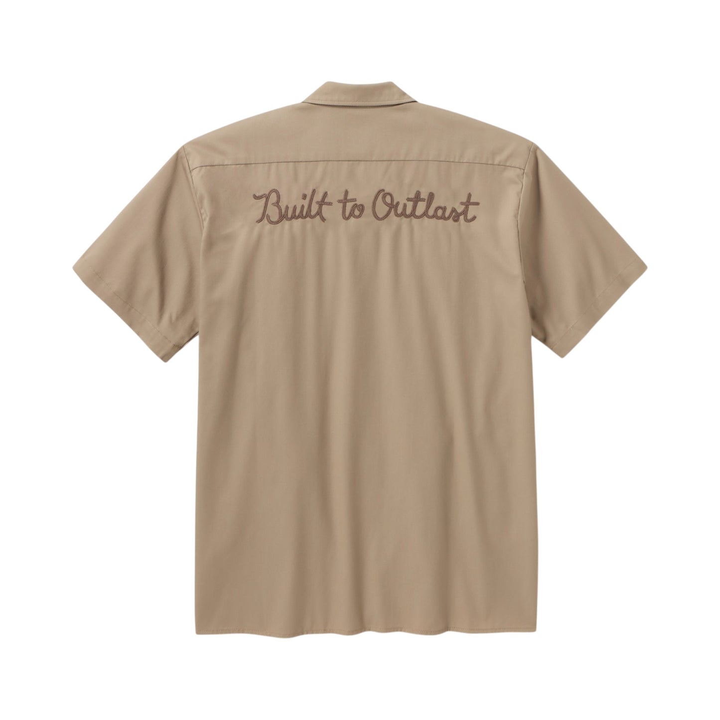 MEN'S DICKIES X HD BUILT TO OUTLAST WORK SHIRT - TAN