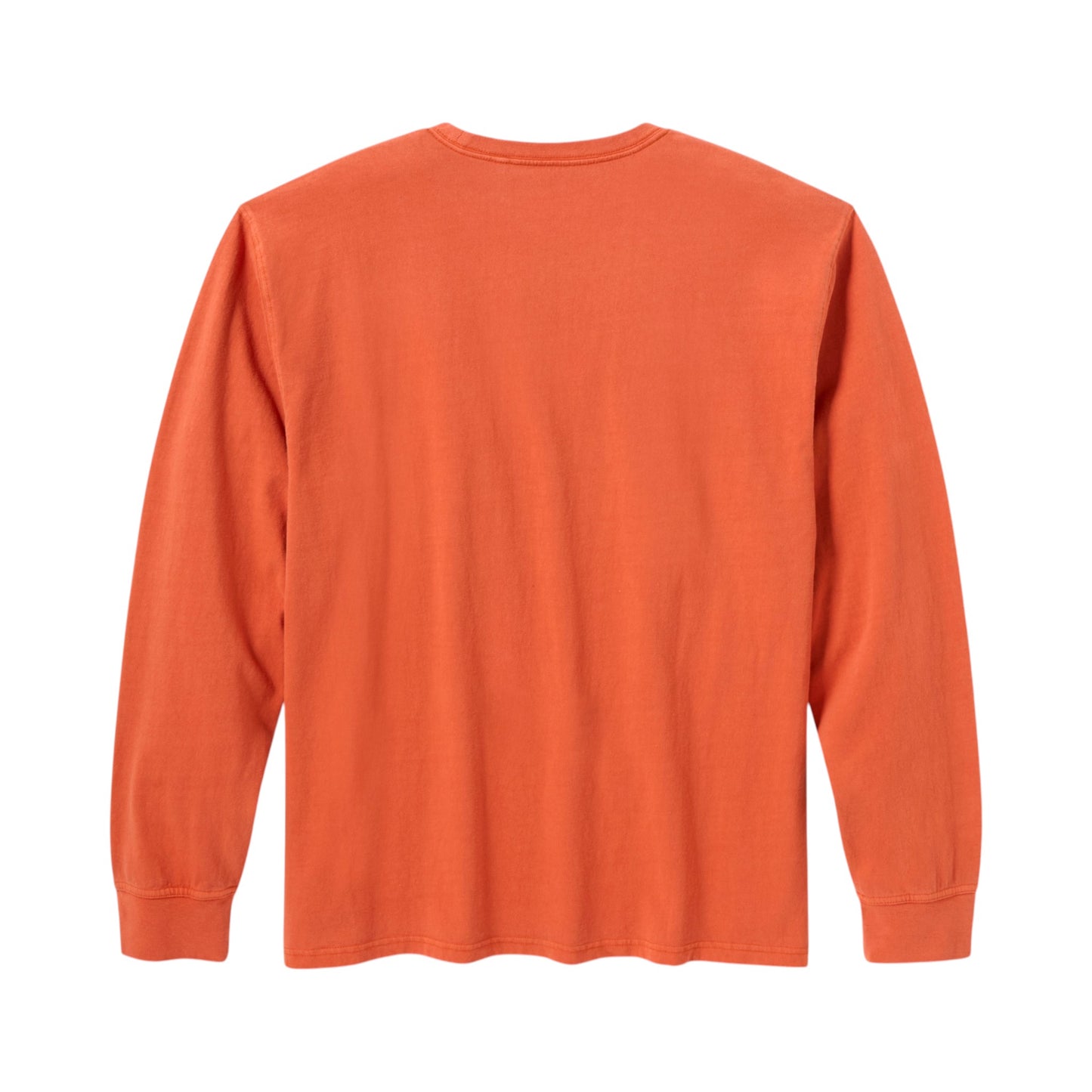 MEN'S DICKIES X HD WINGED HORSESHOE LONG SLEEVE TEE - ORANGE