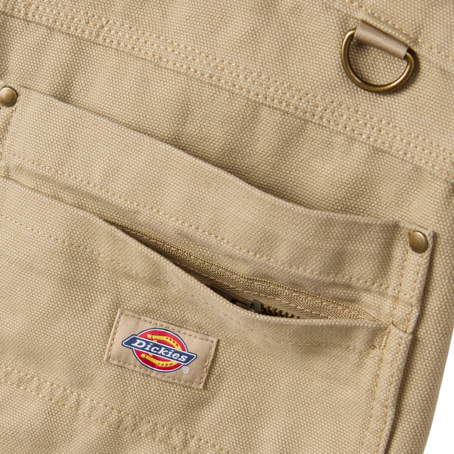 MEN'S DICKIES X HD FLEX FIT DOUBLE POCKET CARPENTER PANTS - TAN