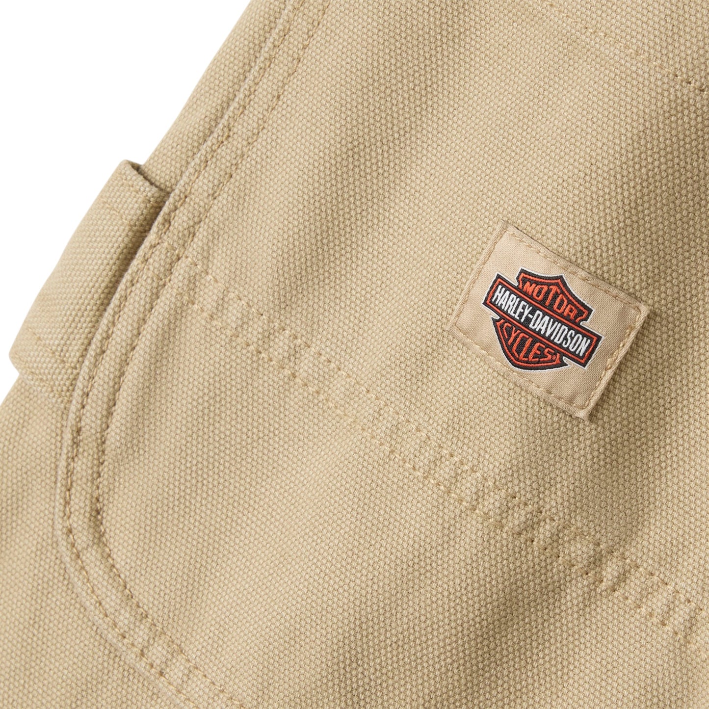 MEN'S DICKIES X HD FLEX FIT DOUBLE POCKET CARPENTER PANTS - TAN