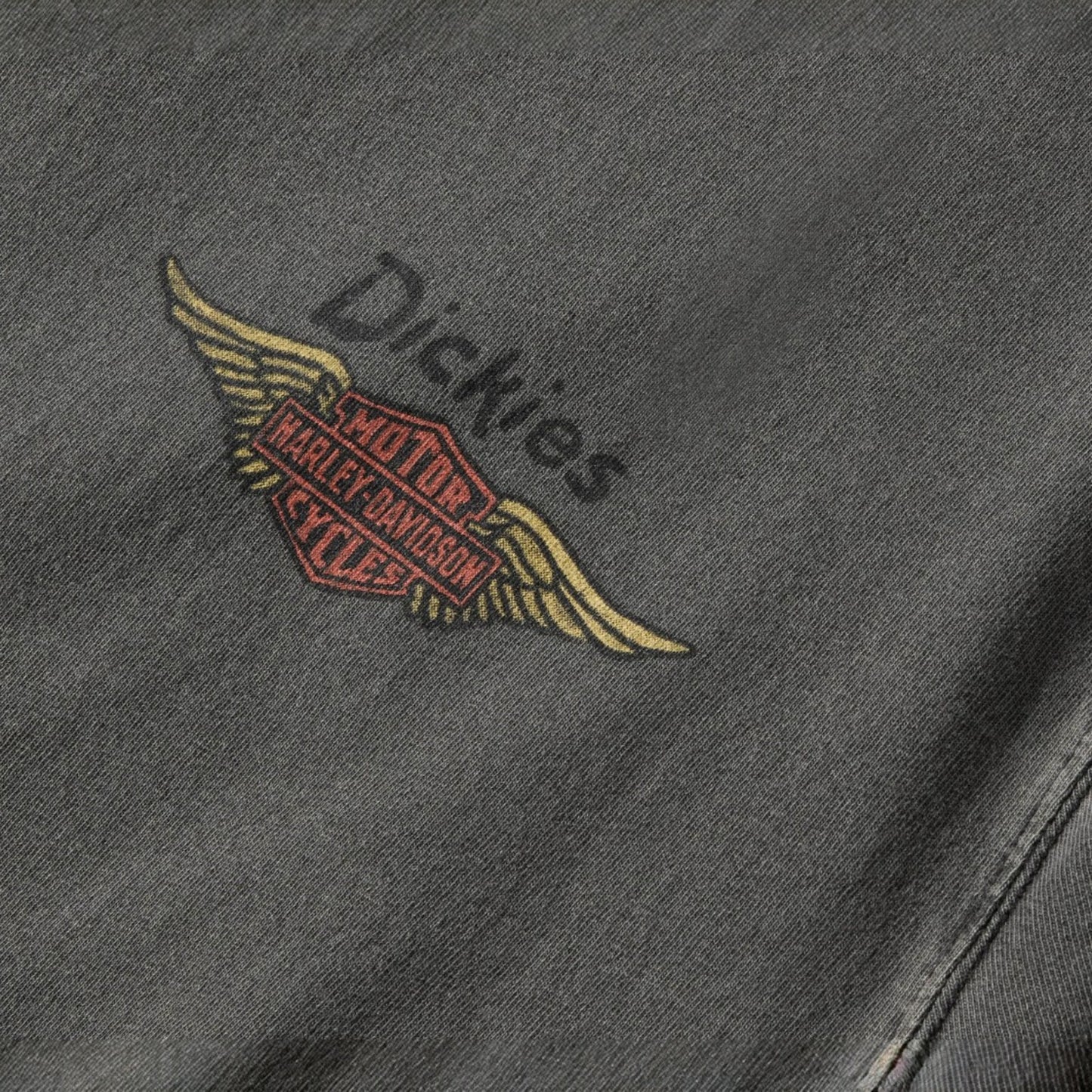 MEN'S DICKIED X HD 1930's MOTO RACER HEAVYWEIGHT PIGMENT DYED TEE