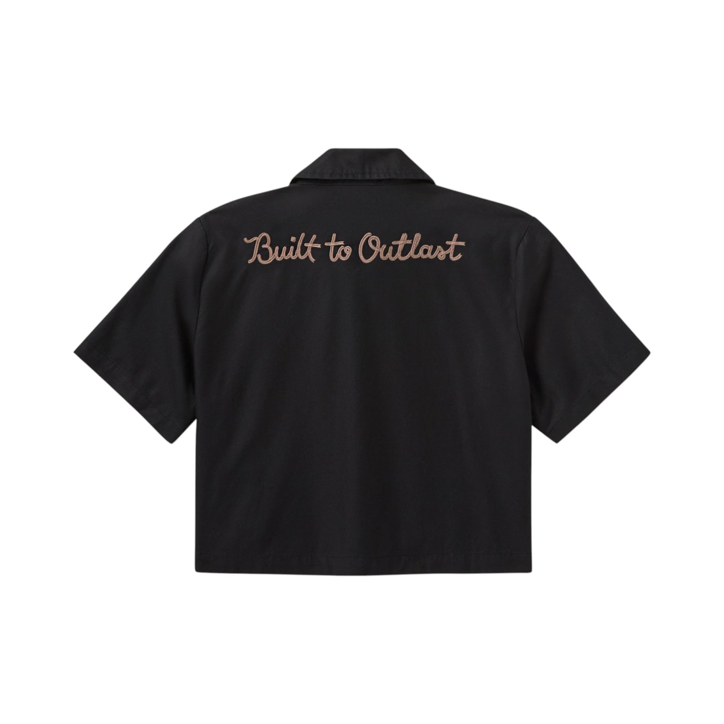 WOMEN'S DICKIES X HD BUILT TO OUTLAST BOXY WORK SHIRT - BLACK