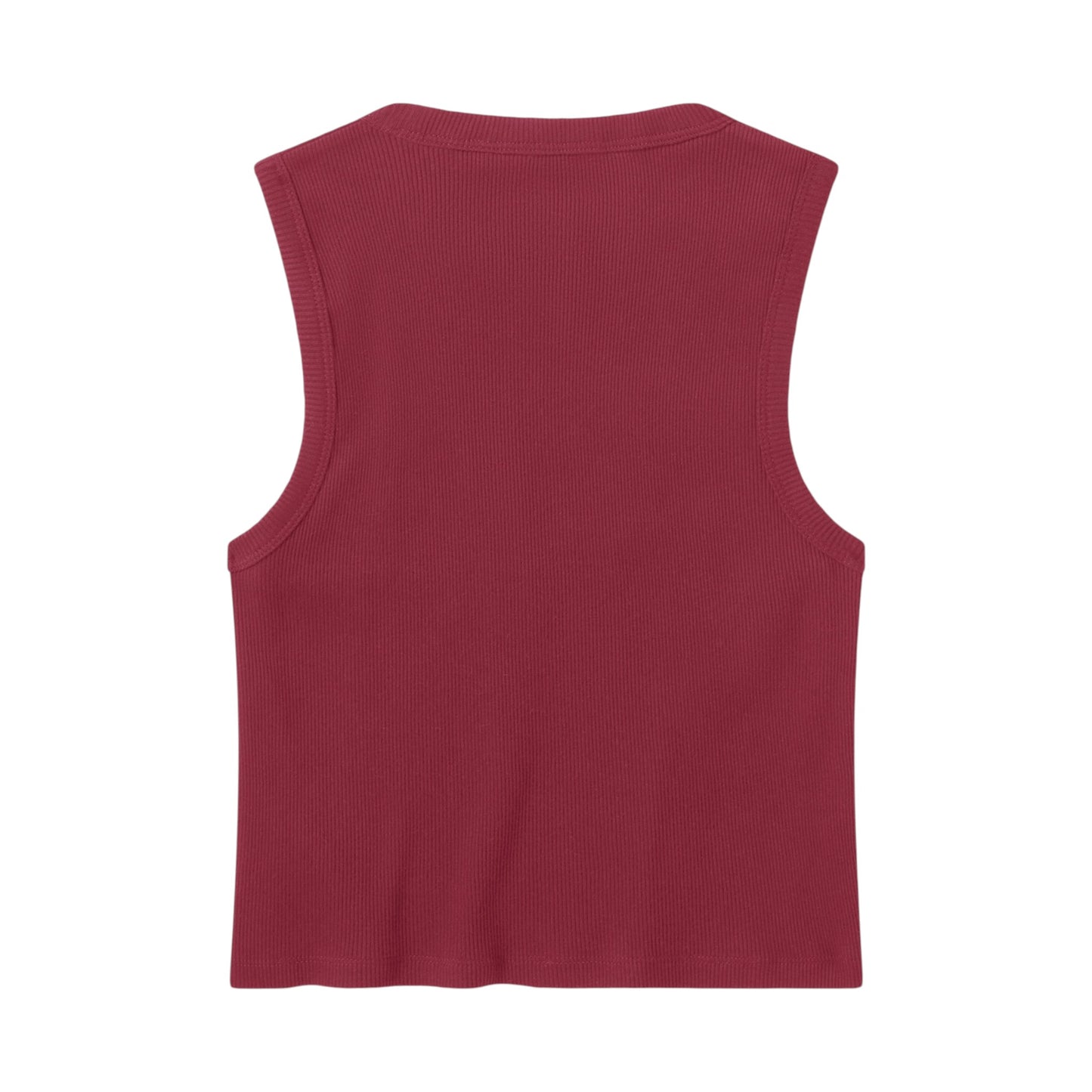 WOMEN'S DICKIES X HD WINGED B&S RIBBED TANK - RED