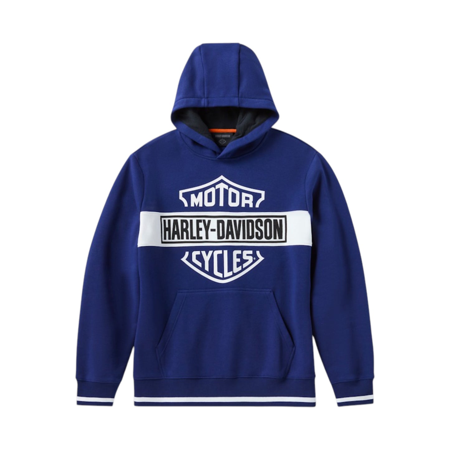 H-D ESSENTIAL BAR & SHIELD HOODIE - BLUE