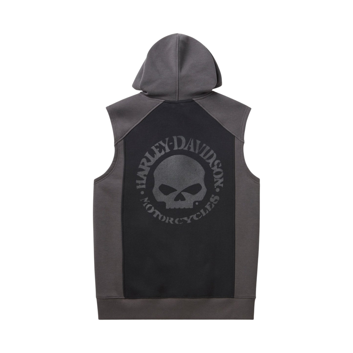 WILLIE G SKULL SLEEVELESS HOODIE