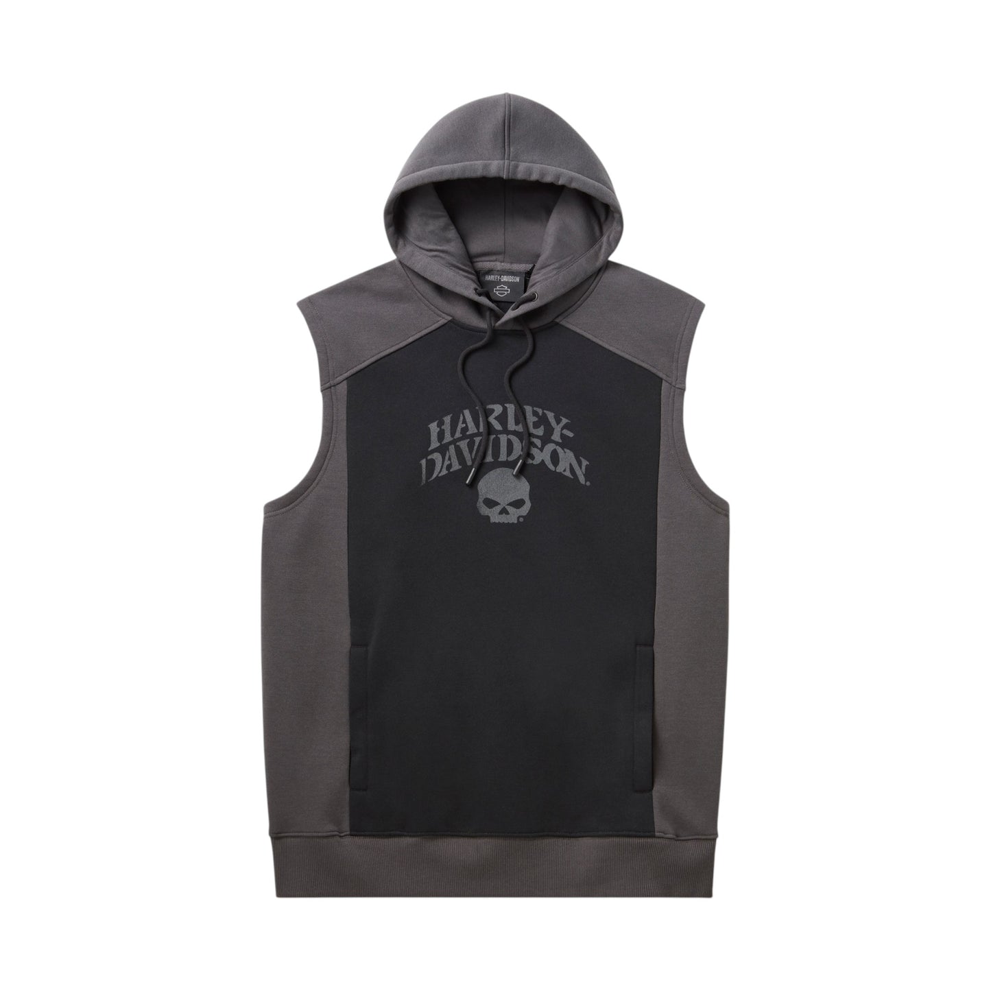 WILLIE G SKULL SLEEVELESS HOODIE
