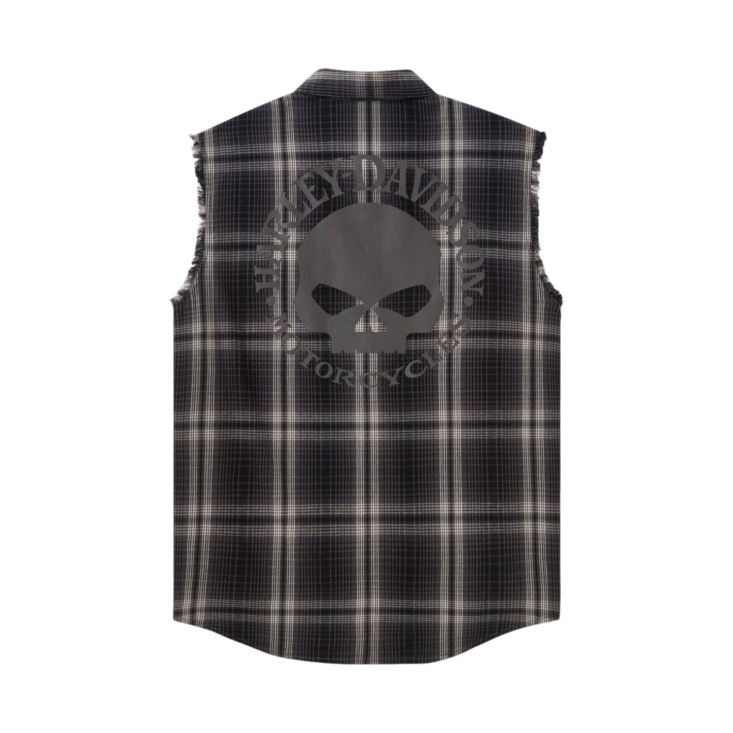 WILLIE G SKULL REFLECTIVE PLAID BLOWOUT