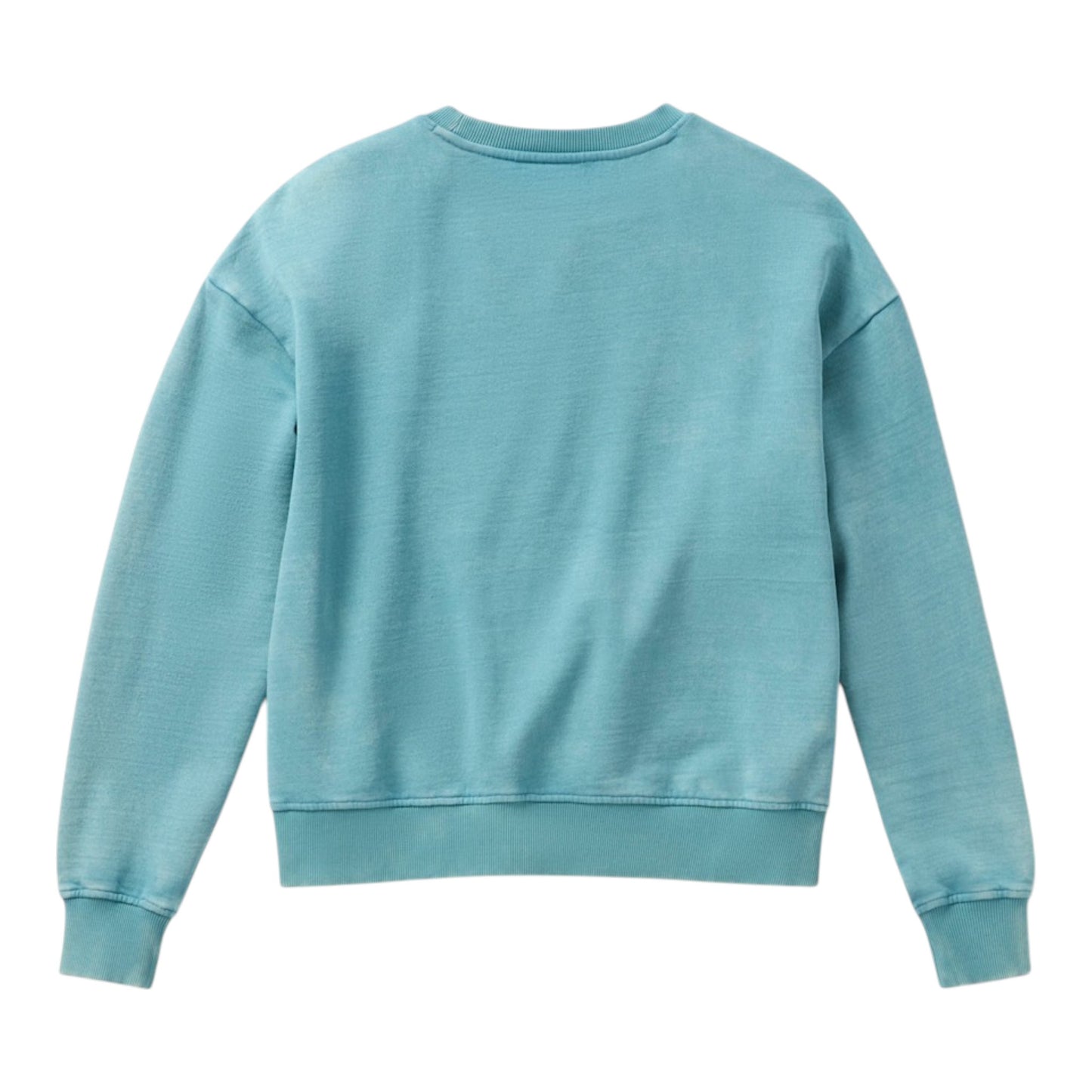 VINTAGE DROP H CREW - TEAL