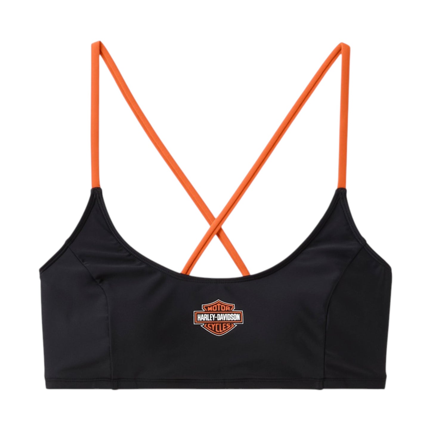 H-D SWIM TIE BACK BIKINI TOP