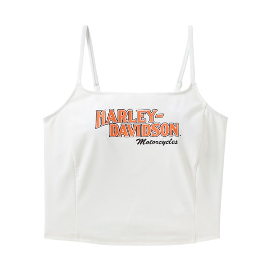 H-D SWIM DROP H TANKINI - WHITE