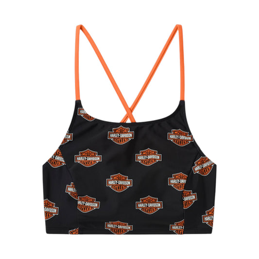 H-D SWIM B&S HIGH NECK BIKINI TOP