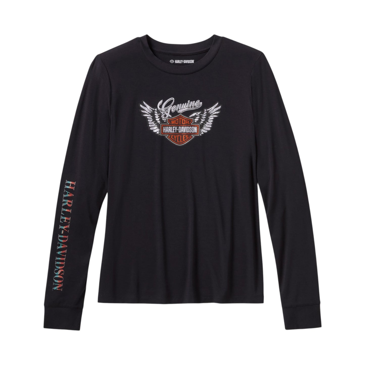 WINGED BLING LONG SLEEVE