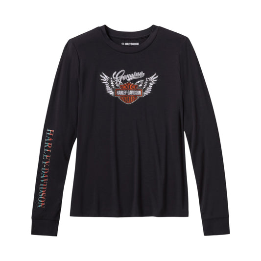 WINGED BLING LONG SLEEVE