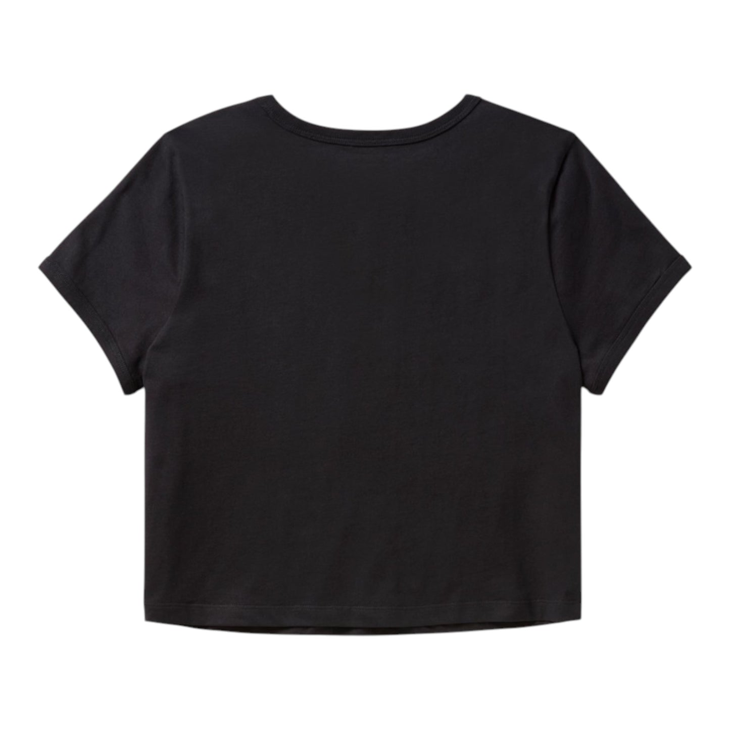 MAKE SOMETHING DARKER CROPPED TEE - BLK