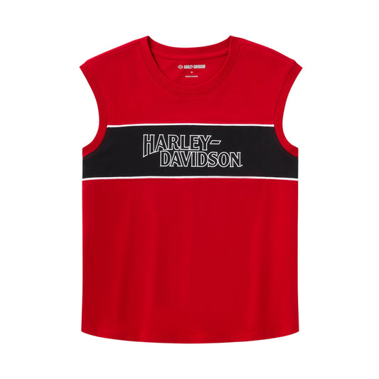 SCREAMIN' EAGLE DROP H SLEEVELESS TOP